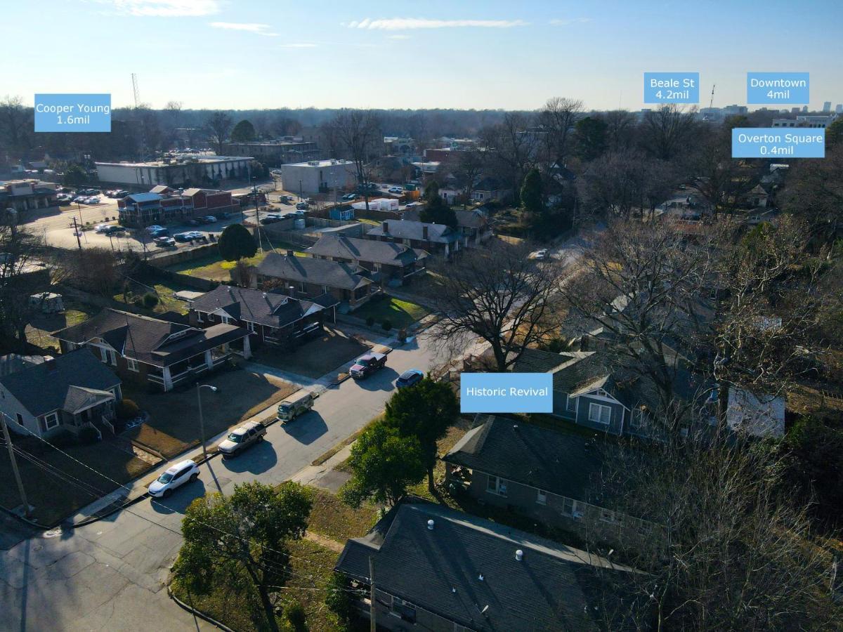 Historic Revival Midtown Memphis Duplex 64 Yes Pets Fast Wifi Free Parking Villa ภายนอก รูปภาพ