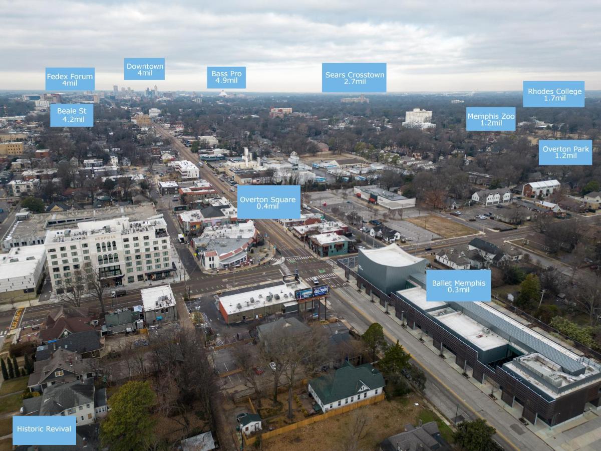 Historic Revival Midtown Memphis Duplex 64 Yes Pets Fast Wifi Free Parking Villa ภายนอก รูปภาพ